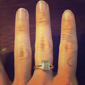 Blue Topaz Ring